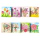 thumbnail image 1 of Nuevo juego de 8 tarjetas de felicitación con pintura de diamantes, tarjetas de felicitación, bordado de diamantes, deseos florales, regalo DIY, 1 of 4