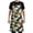 Abstract Groovy Overlapping Circles, variant on Doodle Lines Graffiti Kitchen Apron with 2 Pockets Adjustable waterproof Cooking Aprons for Women Men Chef