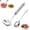 1 set, variant on Stainless Steel Meatball Maker, Meatball Maker Spoons, Meatball Spoon Manual Meatball Maker Tool with Hole Convenient Storage Design Long Handle Spoon for Kitchen, Bar
