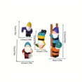 thumbnail image 3 of Set de esculturas de gnomos de resina para decoración de jardín, 4 piezas, 3 of 3