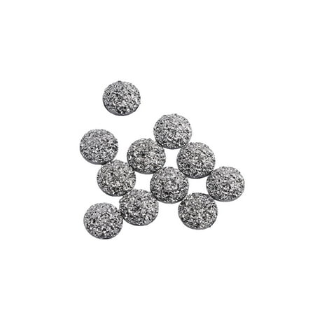 

Studs Kit Resin Beads No Burrs Round Crystal Bead Multicolored Elegant Widely Applicable Decorative Pendant Jewelry Accessories Ty
