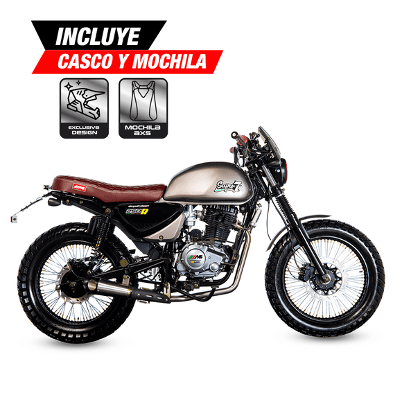 Motocicleta Clasica MB Motos Super 7 250cc Gris 2026