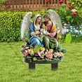thumbnail image 6 of sruoe Acrylic Garden Stakes Decor, Gardening Pot Decorations, Outdoor Flower Fairy Statues, Cute Garden Decor, Ground Insert Garden Decoration, Durable for Patio, Flower Beds Garden Ground Plug, 6 of 6