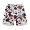 thumbnail image 4 of Xuniizn Mens Shorts USA Flag 250th Anniversary Festival Printed Shorts 4th of July Independence Day Casual Holiday Shorts, S-2XL, 4 of 6