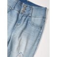 thumbnail image 3 of WallFlower Women's Sassy Skinny High-Rise Insta Soft Juniors Jeans (Standard and Plus), 3 of 3