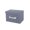 Grey, variant on VerPetridure Khaki Jy031 Small Storage Box Cube Bucket Basket Wardrobe Storage Box with Handle Foldable Storage Box Washable Oxford Cloth Storage Box Storage Box Bucket Basket Type Closet Storage Box