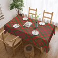 thumbnail image 2 of Rectangle Table Cloth, Scots Style Clan MacAlister Tartan Plaid Resistant Washable Tablecloth Decorative Table Cover for Dining, Indoor and Outdoor, 2 of 6