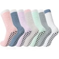 thumbnail image 1 of 7 Pares Calcetines de Invierno para Mujer, Calcetines de Lana de Coral, Calcetines de Térmicos Mujer, Regalo Perfecto, Cálidos, Gruesos y Suaves, Térmicos, Talla única, 1 of 5