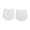 White, variant on FhsagQ Socks Womens Socks White No Show Liner Socks for Women Seamless Non Grip Socks Socks Breathable Cotton Socks for High Heels Sandals Sports Shoes Socks for Women 2 Piece Cotton Yellow One Size