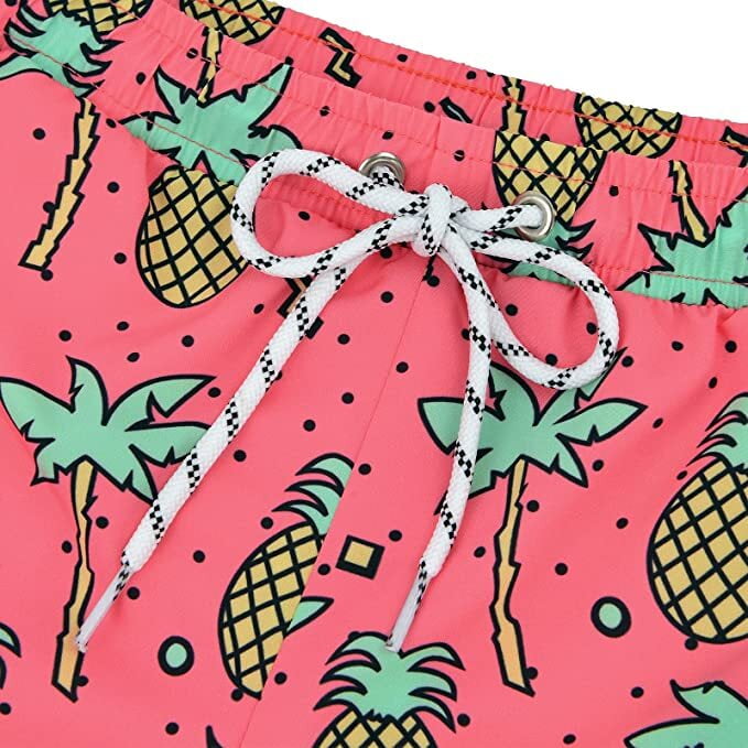 Pink pineapple sale bathing suit