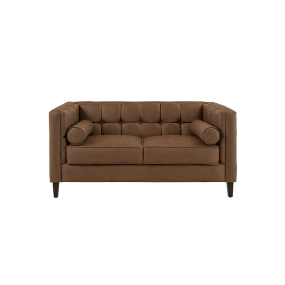 Love Seat Drake Chocolate Kessa Muebles