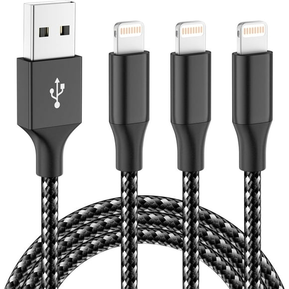 iPhone Charger 3pack 10FT Apple MFi Certified Long Lightning Cable Fast Charging High Speed Data Sync USB Cable Compatible iPhone 14 13/12/11 Pro Max/XS MAX/XR/XS/X/8/7/Plus/6S