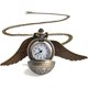 thumbnail image 2 of JM Vintage Retro legendario ángel ala bola voladora colgante collar reloj de bolsillo Steampunk JM, 2 of 5
