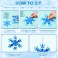 thumbnail image 3 of Kit de Manualidades de Copos de Nieve Divertido para Invierno DIY x48, 3 of 6