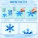 thumbnail image 3 of Kit de Manualidades de Copos de Nieve Divertido para Invierno DIY x48, 3 of 6