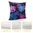 thumbnail image 4 of Acheng Palm Leaves with Lush Branches and Leaves Tropical Jungle Palm Leaves Plush Pillowcase White, 4 of 5