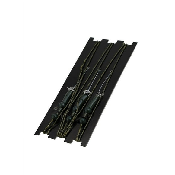 Ligne de Pêche à la Carpe Prête à Attacher Mines de Base 15*10cm Mine avec Rotation Rapide Ligne Tressée PE avec Mines Camouflage Vert