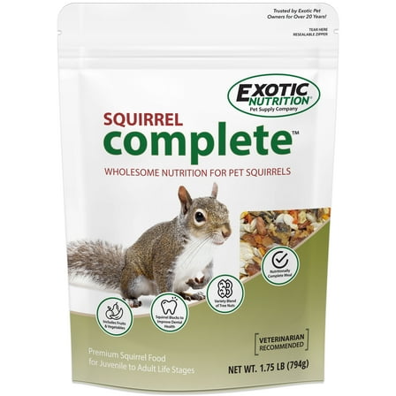 Exotic Nutrition Squirrel Complete 4 lb.