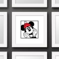 thumbnail image 3 of Gallery Pops Disney Mickey Mouse - Minnie Expressions - Lovestruck Wall Art, White Framed Version, 12" x 12", 3 of 5