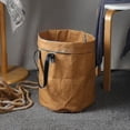 thumbnail image 2 of Cesta de almacenamiento para ropa sucia, cesta de almacenamiento, organizador de juguetes con asa plegable, 2 of 5