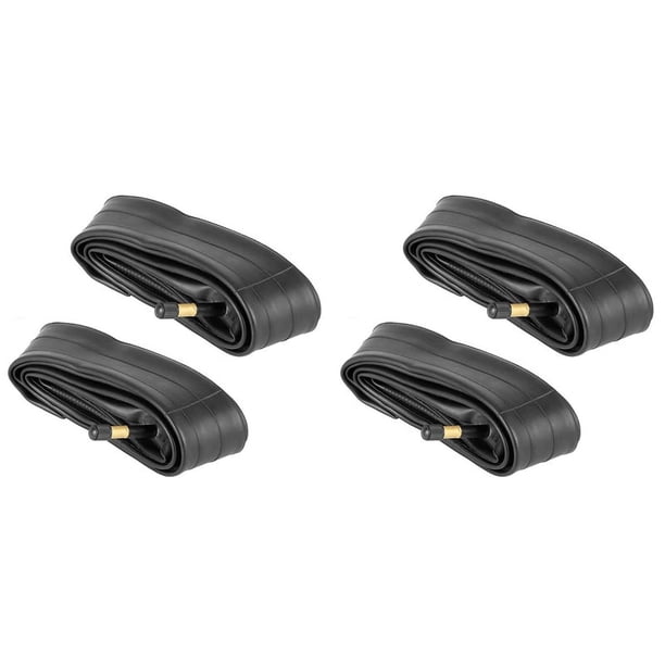 Tubo Interior de Bicicleta 700X35C / 38C / 40C / 43C con Válvula Schrader de 48 mm, Paquete de 4 Tubos de Neumático de Bicicleta para Bicicleta de Carretera 700C
