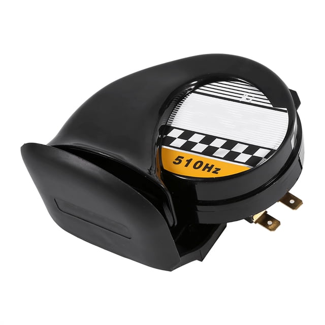 Bocina de caracol electrónica mini y fuerte universal para motocicleta, altavoz de voz fuerte de 12 V y 510 Hz