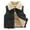 Black, variant on Zwiiyzr Kids Quilted Jacket Vest Winter Jacket for Boys Girls Padded Jackets Outwear Coat 18Months-12Years Pink