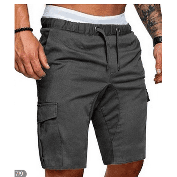 Seyurigaoka Men´s Boys Summer Shorts Gym Sport Running Workout Cargo Pants Jogger Trousers M-2XL