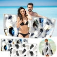thumbnail image 1 of Xihbxyly Toalla de Playa de Microfibra, Ligera y Resistente a La Arena, de Secado Rápido y Compacta, Ideal para Viajes, Piscina y Playa, Suave y Absorbente, Tamaño 76 X 152 Cm., 1 of 7