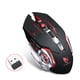thumbnail image 2 of Ratón inalámbrico Thunderwolf Q13 con carga silenciosa para juegos, ratón mecánico luminoso para negocios, 2 of 5