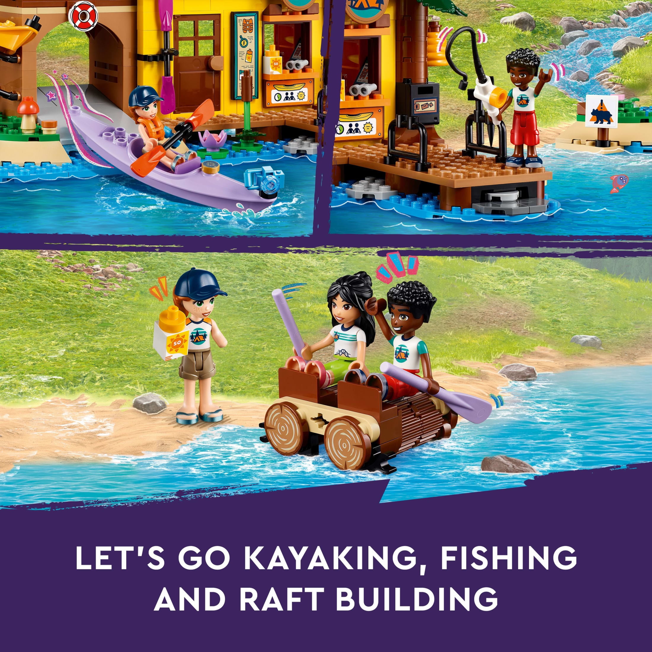 LEGO Friends Adventure Camp Water Sports Toy, Ages 7+, 42626
