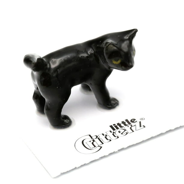 Little Critterz Cat - Black Kitten 