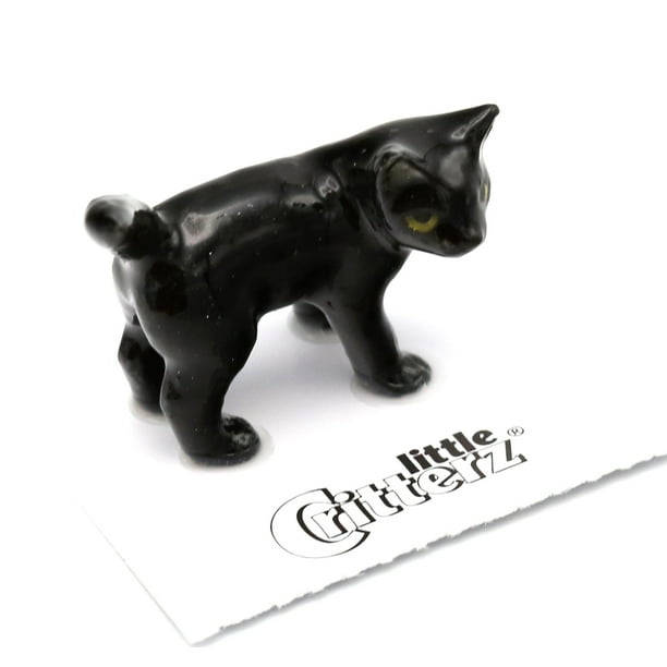 Little Critterz Cat - Black Kitten Little Critterz Cat - Black Kitten