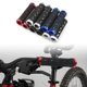 thumbnail image 2 of Bicycles Grips Ergonomic Nonslip Handlebar Grips Lock Bicycles Handlebar Grip Bicycles Handlebar Grips for 22.2mm Bike silver, 2 of 3