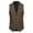 Coffee, variant on Men's Spring Summer Vintage Lapel Buttoned Textured Casual Suit Vest Vest Mens Coats Blue S