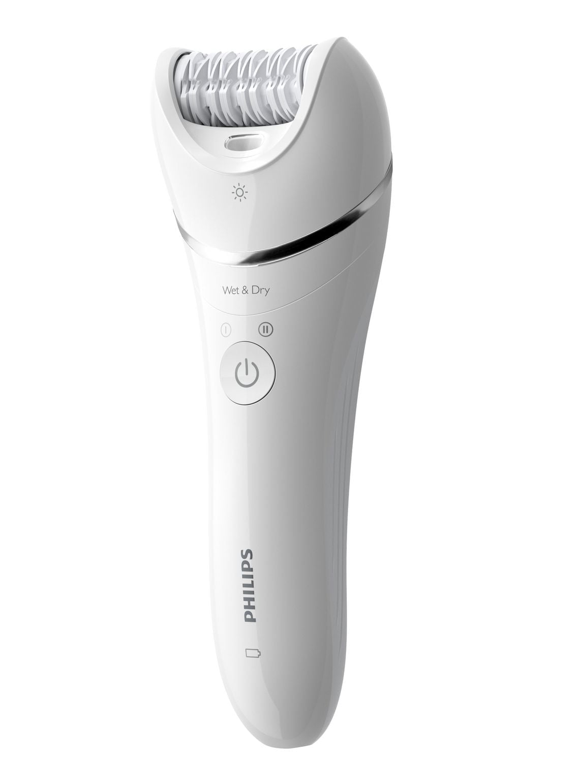 Épilateur Philips Epilator Series 8000 utilisable sur peau sèche ou humide, BRE700/14
