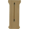 thumbnail image 4 of Ekena Millwork 7 1/2"W x 8"D x 17"H Charleston Mission Corbel, Cherry, 4 of 4