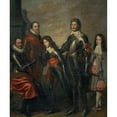 thumbnail image 2 of Pieter Nason 20x23 Gold Ornate Framed and Double Matted Museum Art Print Titled - Four Generations of the Princes of Orange; William I, Maurice and Frederick Henry, William II and William II, 2 of 4