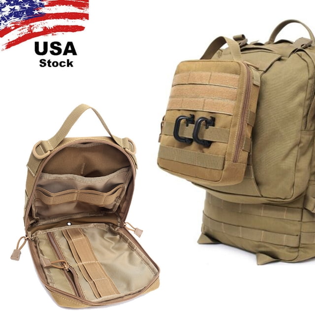 Tactical First Aid Kit Medical Molle Rip Away EMT IFAK Survival Bag Empty Bag