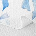 thumbnail image 5 of Erosebridal Kawaii Ribbon Bowknot Bed Spread Queen,Girly Bowtie Ribbon Kids Queen Coverlet Set,3-Piece, 5 of 7