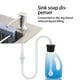 thumbnail image 4 of Bearachild Dispensador de a mano de acero inoxidable, desmontable, a prueba de fugas, giratorio de 360 ​​grados, tubo de silicona inodoro, Suministros de limpieza para el hogar Negro Bearachild HA069452-02, 4 of 6
