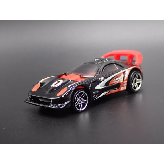 Open Box CALLAWAY C7 CHEVY CHEVROLET CORVETTE RACE CAR BLACK 1:64 SCALE DIECAST MODEL CAR