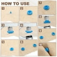 thumbnail image 5 of Uxcell 200 Set Plastic Snaps T5 Round Resin No-Sew Button Fasteners Kit for Clothing Sewing, Red, 5 of 7
