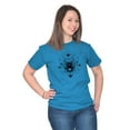 thumbnail image 5 of Spirit Animal Honeybee Symbolic Women's Graphic T Shirt Tees Brisco Brands S, 5 of 6