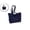 Navy, variant on Dvruxg Tote Bag for Women, Single Shoulder Handbag, with Partition and Zipper Ladies Handbag, Suitable for Travel, Work Sport