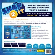Snap Circuits Snap-2-It STEM Board Game 1-4 Players