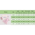 thumbnail image 4 of Bagilaanoe 2Pcs Baby Girl Easter Clothing Sets Toddler Letter Print Short Sleeve T-shirt Tops + Flare Trousers 6M 12M 18M 24M 3T 4T Kids Summer Pants Set, 4 of 9