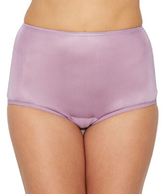 Vanity Fair Women/'s 15712 Ravissant Tailored Nylon Brief Panty Soft Blue 7//L