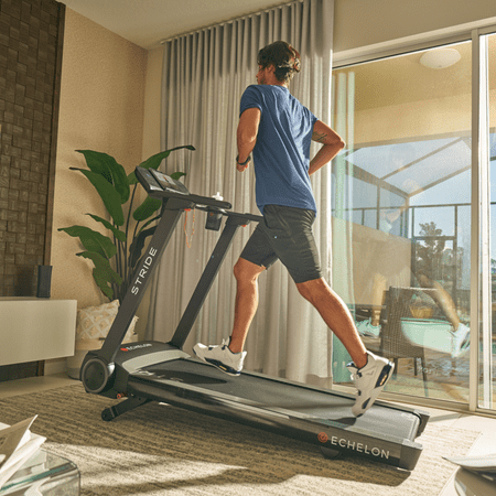Echelon Stride Smart Treadmill with Auto-fold for Easy Storage + 30-Day Free Membership