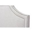 thumbnail image 3 of Avignon Upholstered King Headboard in Dark Gray, 3 of 4